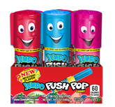 Push Pops Jumbo Assorted Flavors (Box of 18 Pieces) at UsaCandyWholesale.Com